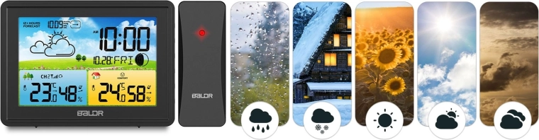 Mesure sans fil à l’extérieur comme à l’intérieur