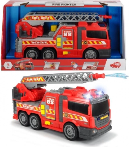 Fire truck with sound and light effects 36 cm