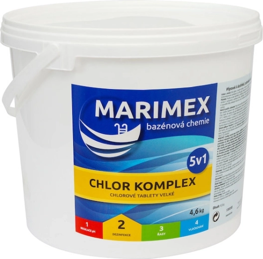 Marimex Komplex 5-in-1 multifunctionele tabletten voor het zwembad 4,6 kg