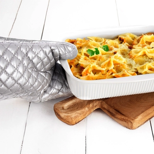 Sicherer Griff und Hitzeschutz bis 250 °C