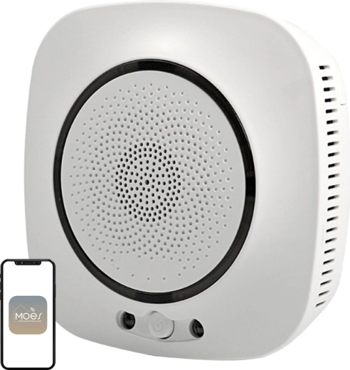 Moes WSS-CO Wi‑Fi Carbon Monoxide Detector - 1 piece