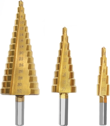 Ein Bohrer für mehrere Durchmesser