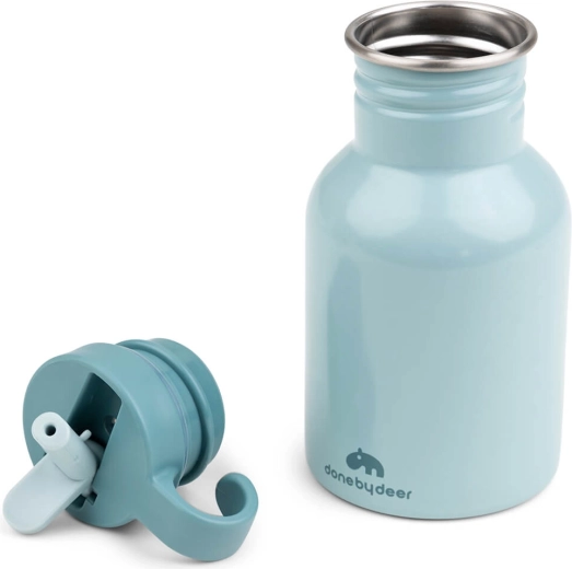 Done by Deer biberon enfant en acier inoxydable Elphee bleu 350 ml