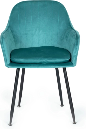 Velvet upholstery with an elegant look
