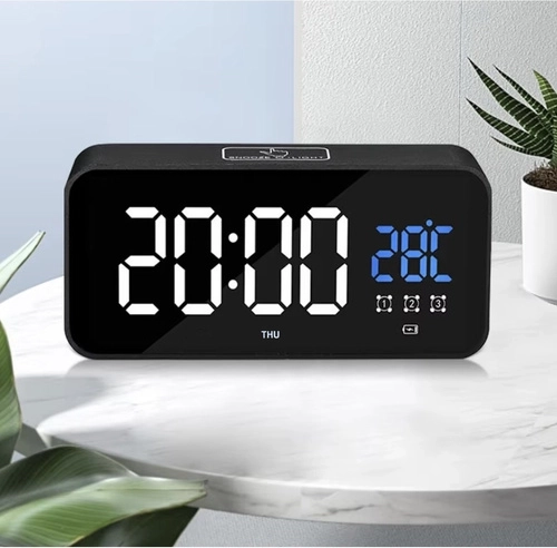 Wecker, Temperatur und Kalender in einem
