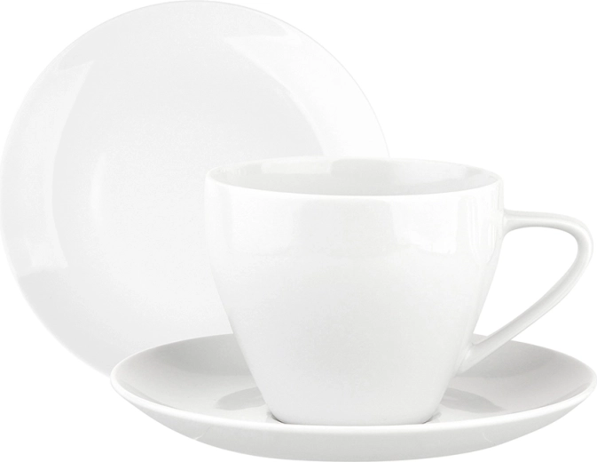 Service à café MariaPaula Moderna blanc 18 pièces (pour 6 personnes)