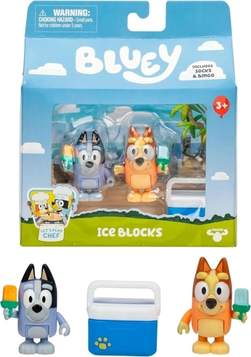 Bluey – 2‑Pack Figures Ice Cream