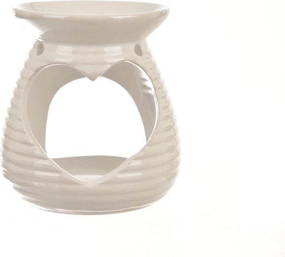 Ceramic aroma lamp – pearl white
