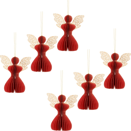 Elegant red for festive warmth