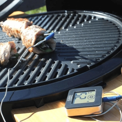 Magnetische bevestiging voor gemak bij de grill