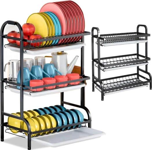 Herausnehmbare Abtropfschalen