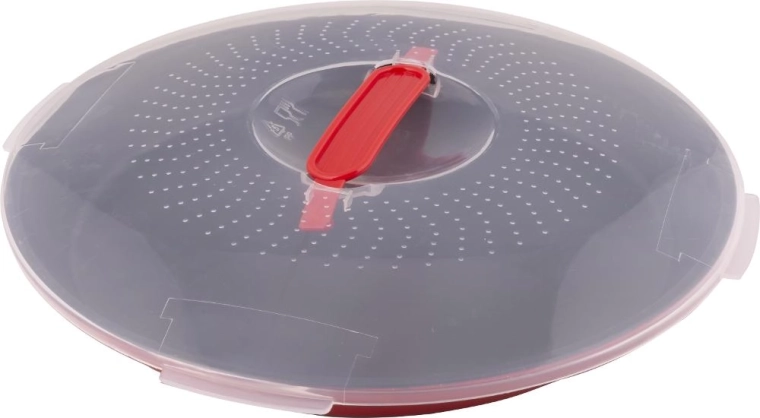 Tray with folding handles
