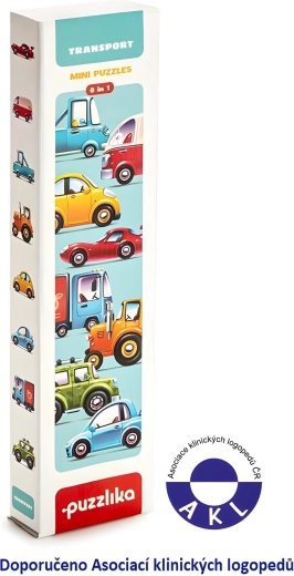 Puzzlika vervoermiddelen – educatieve puzzel voor kinderen
