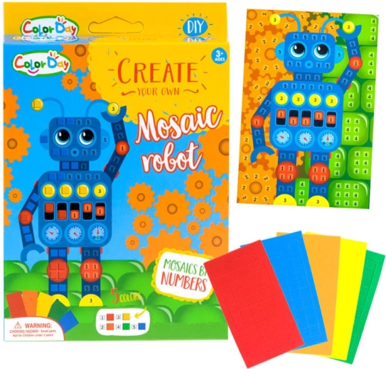 Creatieve foam mozaïek – zelfklevende knutselset – Mozaïek