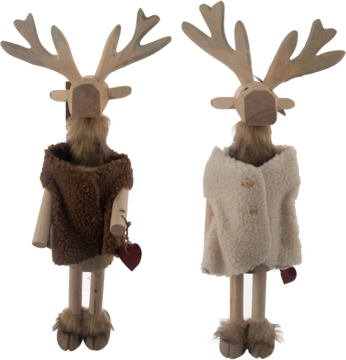 Decorative Beige Reindeer 62 cm