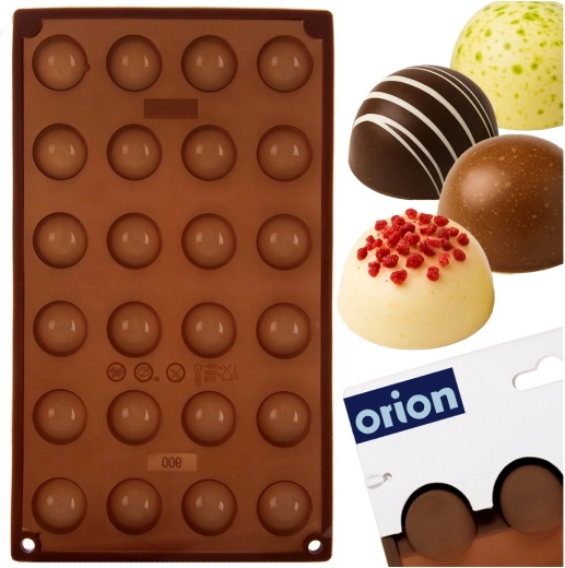 Jusqu’à 24 pralines parfaitement rondes en une seule fois