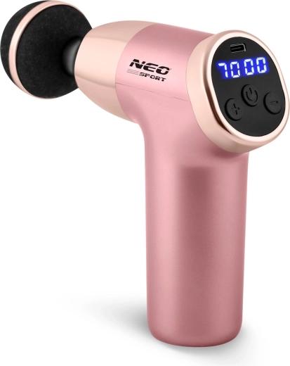 Precieze percussieve massage met LCD en meerdere snelheden