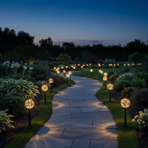 Charming warm light for every garden
