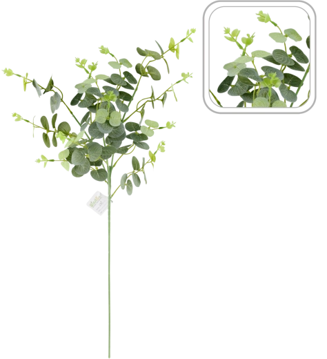 Artificial Eucalyptus Twig 61 cm Green