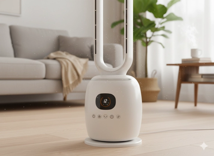 Digital control, 3 speeds and 3 modes