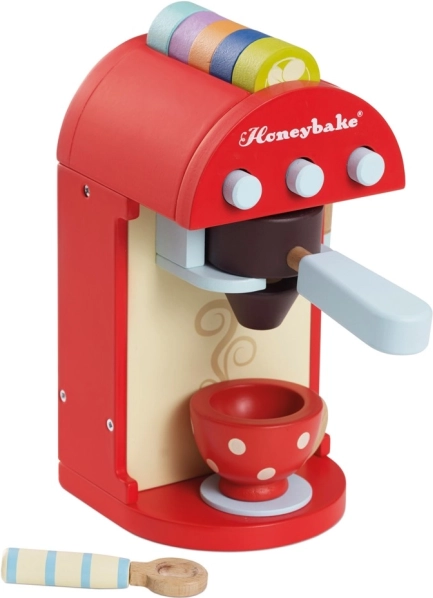 Wooden Coffee Maker for Kids LE TOY VAN Honeybake