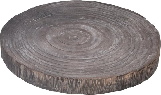Houten onderzetter bruin vierkant 24 × 24 cm