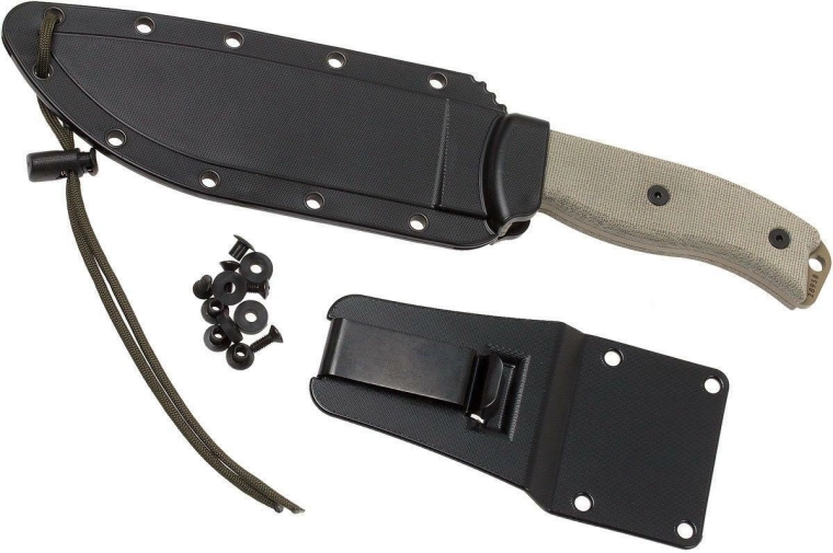 Practical polymer sheath with accessories