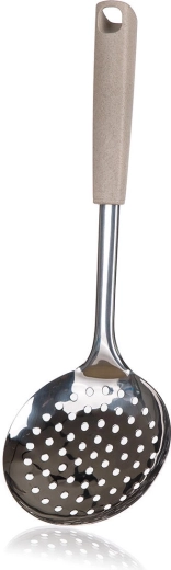 Schaumkelle NATURAL aus Edelstahl 33,5 × 11,4 cm