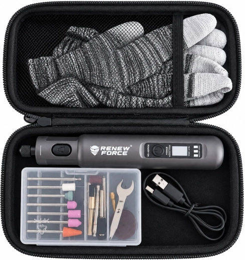 Mallette et nombreux accessoires