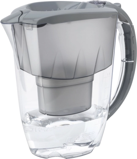 Maxfor Amethyst water filter pitcher 2.8 L with B100-25 cartridge, gray