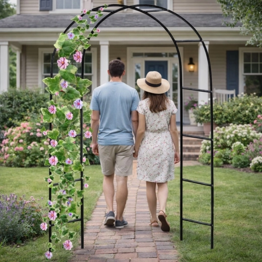 Decorative garden entrance and easy installation