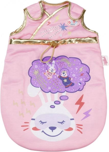Sleeping Bag for Baby Born Doll Happy Birthday