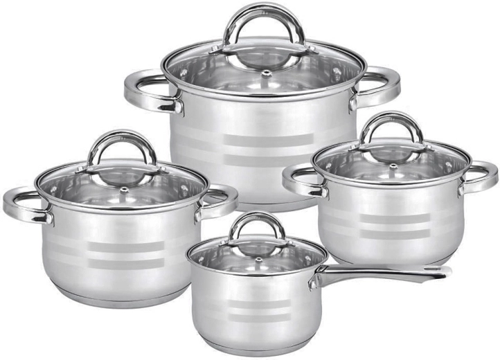 Practical sizes and internal litre scale