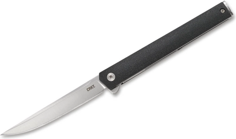 CRKT CEO Flipper Taschenmesser 8 cm, schwarz, FRN