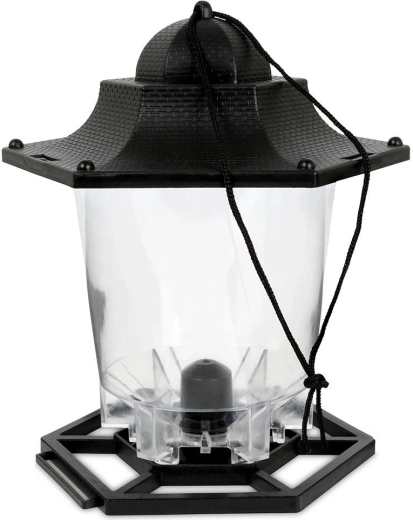 Transparenter Vorratsbehälter zur einfachen Futterkontrolle