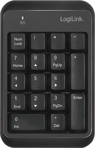 LogiLink Bluetooth numeric keypad v5.1 black