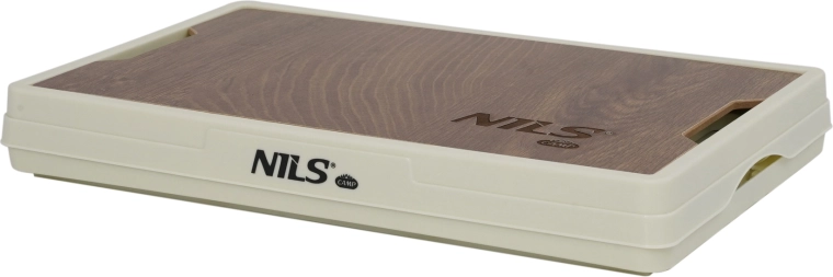 Couvercle 2‑en‑1 faisant office de table stable