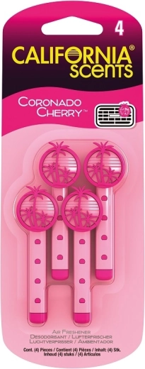 Duftstäbchen für die Lüftung California Scents Coronado Cherry, 4 Stk.