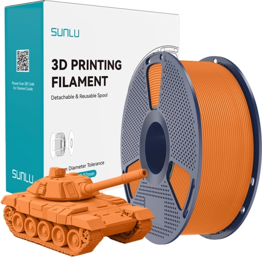 Sunlu PLA+ high-speed filament oranje
