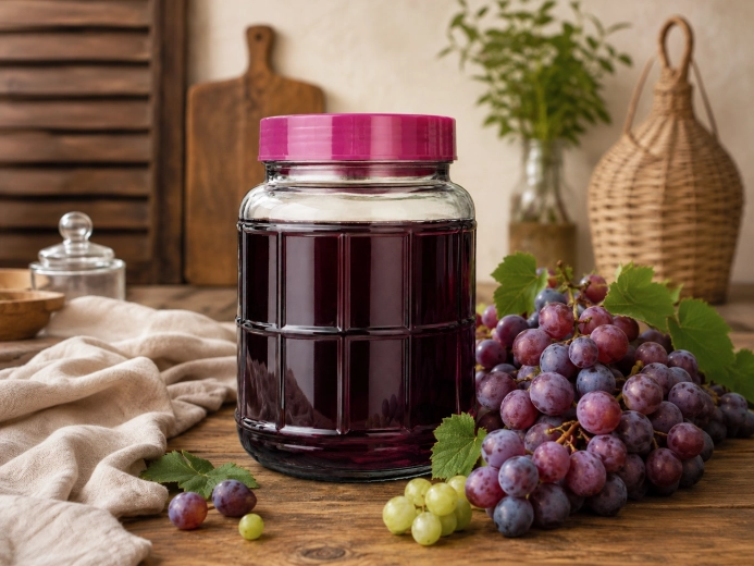 Couvercle de fermentation pour vin maison