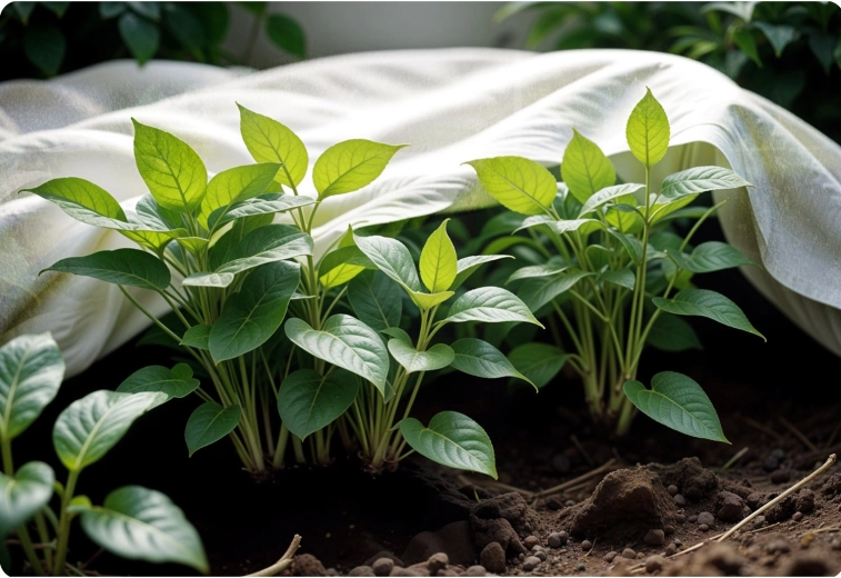 Breathable and gentle on plants