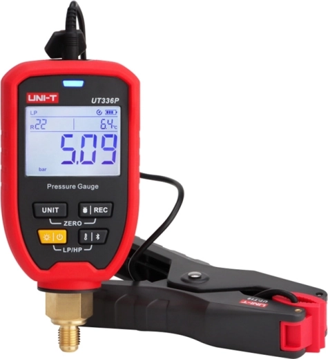 Uni-T Wireless Pressure Gauge Set with Temperature Probe UT336P