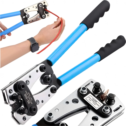 Construction en acier robuste et poignées antidérapantes