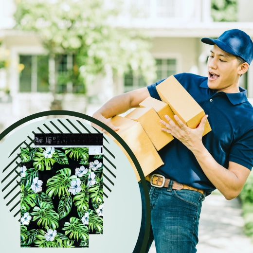 Secure self-adhesive closure