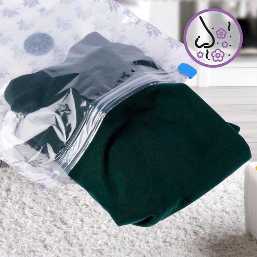 Durable film with a gentle lavender scent