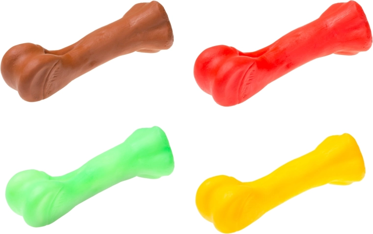 Multiple colors, squeaky fun