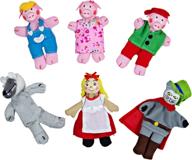 Bigjigs Toys Fairy Tale Finger Puppets