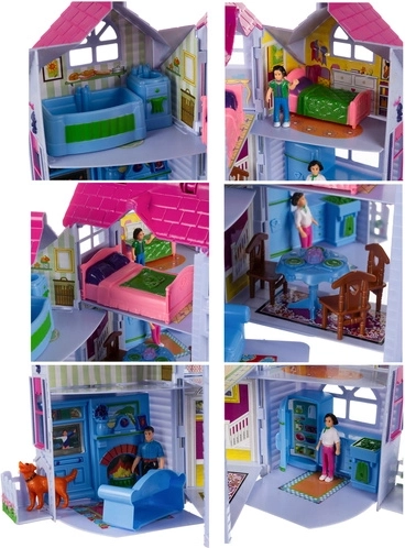 Sechs detailreiche Zimmer und umfangreiche Accessoires