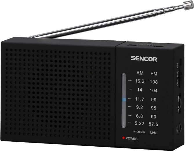 Sencor draagbare FM/AM-radio