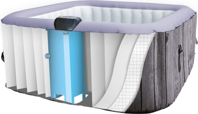 Filtration intégrée et gain de place